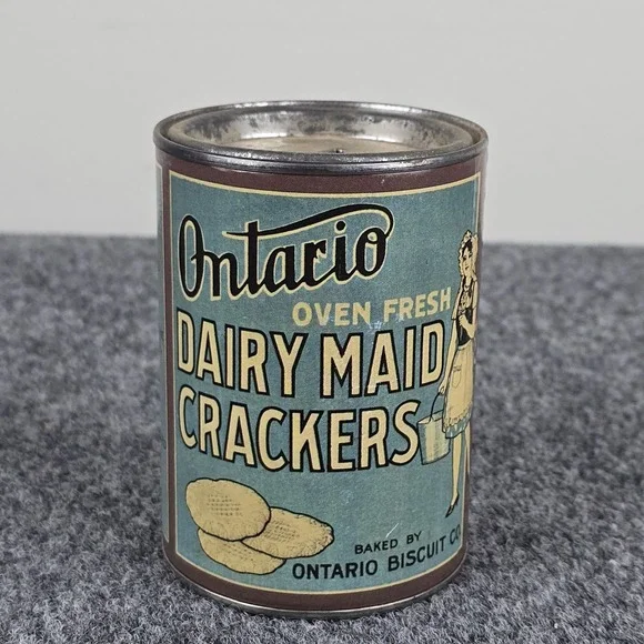 Vintage Coin Bank Lot 6 Mobil 1 Campbell Soup Piano Truck Cracker Tin - Picture 4 of 12